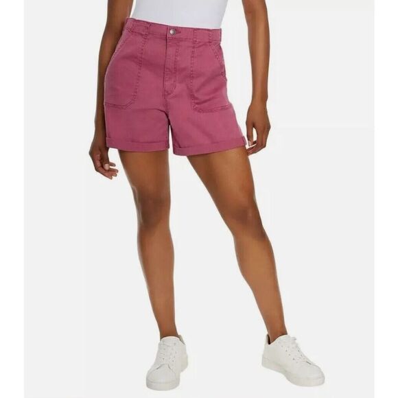 Gloria Vanderbilt NWT size XXL pink utility shorts - Picture 1 of 12